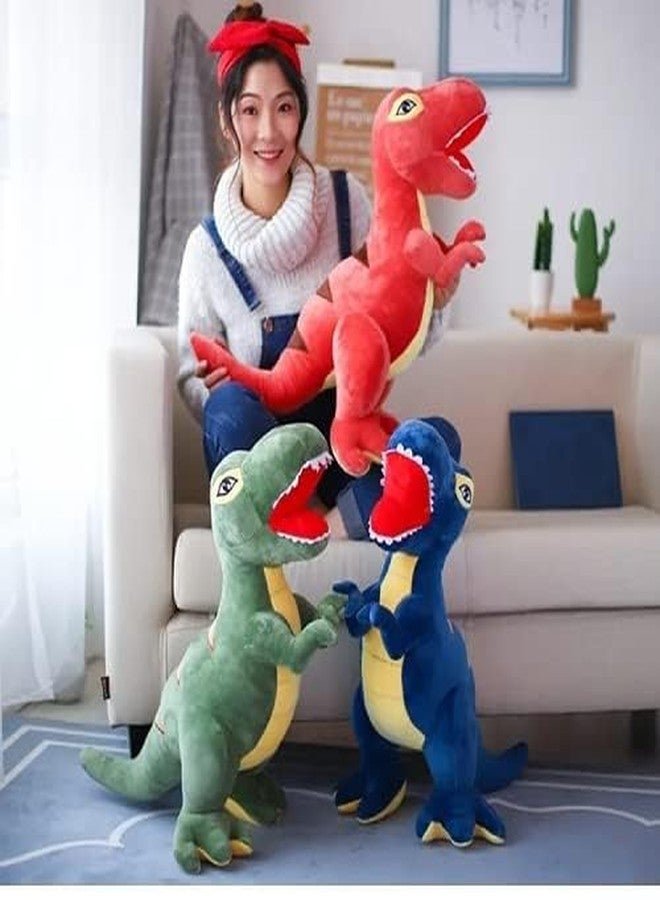 AVS Soft Toy Dinosaur Diwali Gift for Girl Kids Babies at Couple Birthdays, Anniversary, Valentine's Day, Girlfriend, Sister, Wife, Special Occasions Dipawali (Green Size 40cm) - Image 3